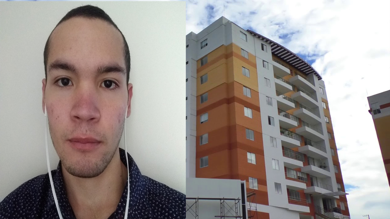 Un hombre se lanzó desde un sexto piso en Garzón