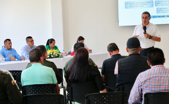 Inicia la Socialización del Plan Integral de Seguridad y Convivencia Ciudadana en Cundinamarca