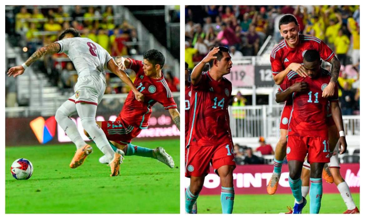 [AUDIO] Colombia venció a Venezuela en partido amistoso Internacional