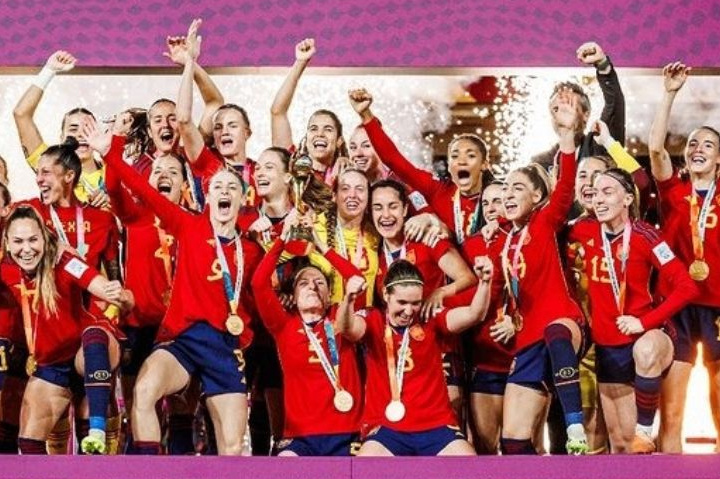 Selección femenina de España campeona del Mundo