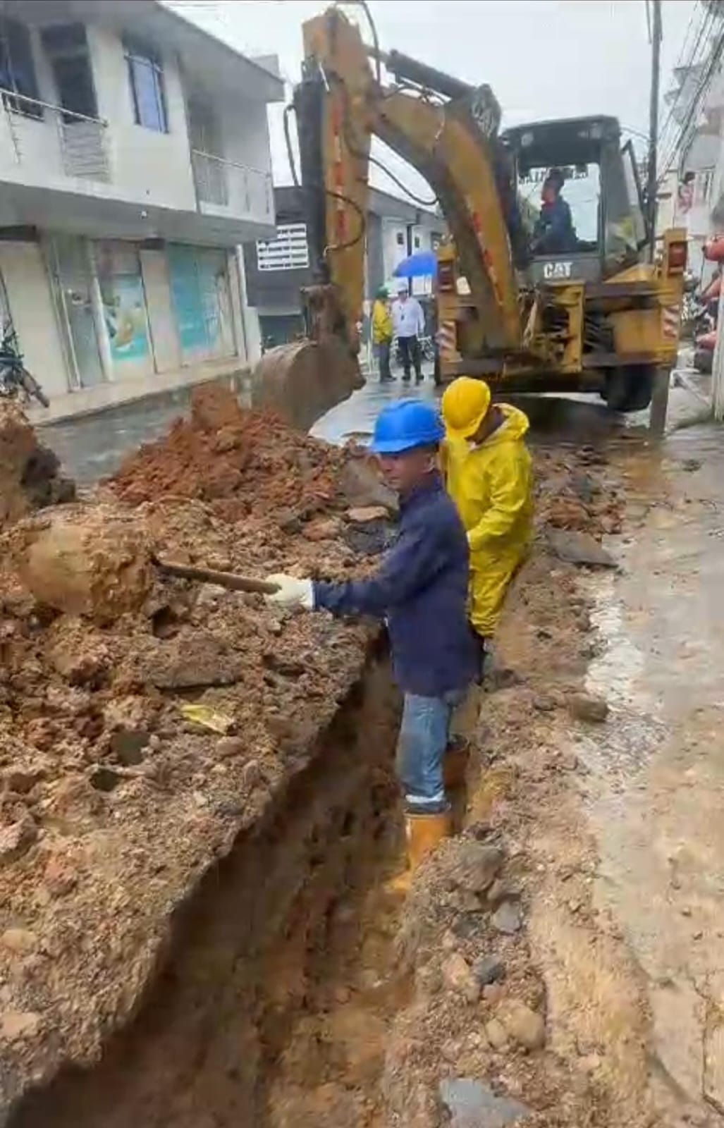 SERVAF harán la intervención  de 300 metros lineales de tubería.