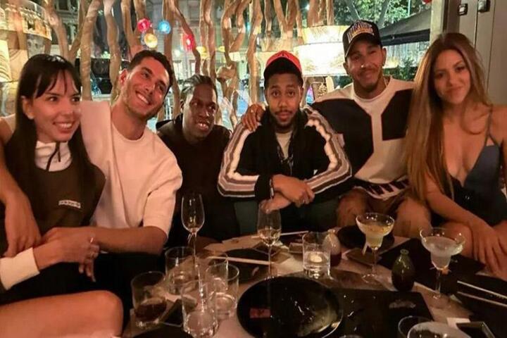 Shakira y Lewis Hamilton sí están saliendo.
