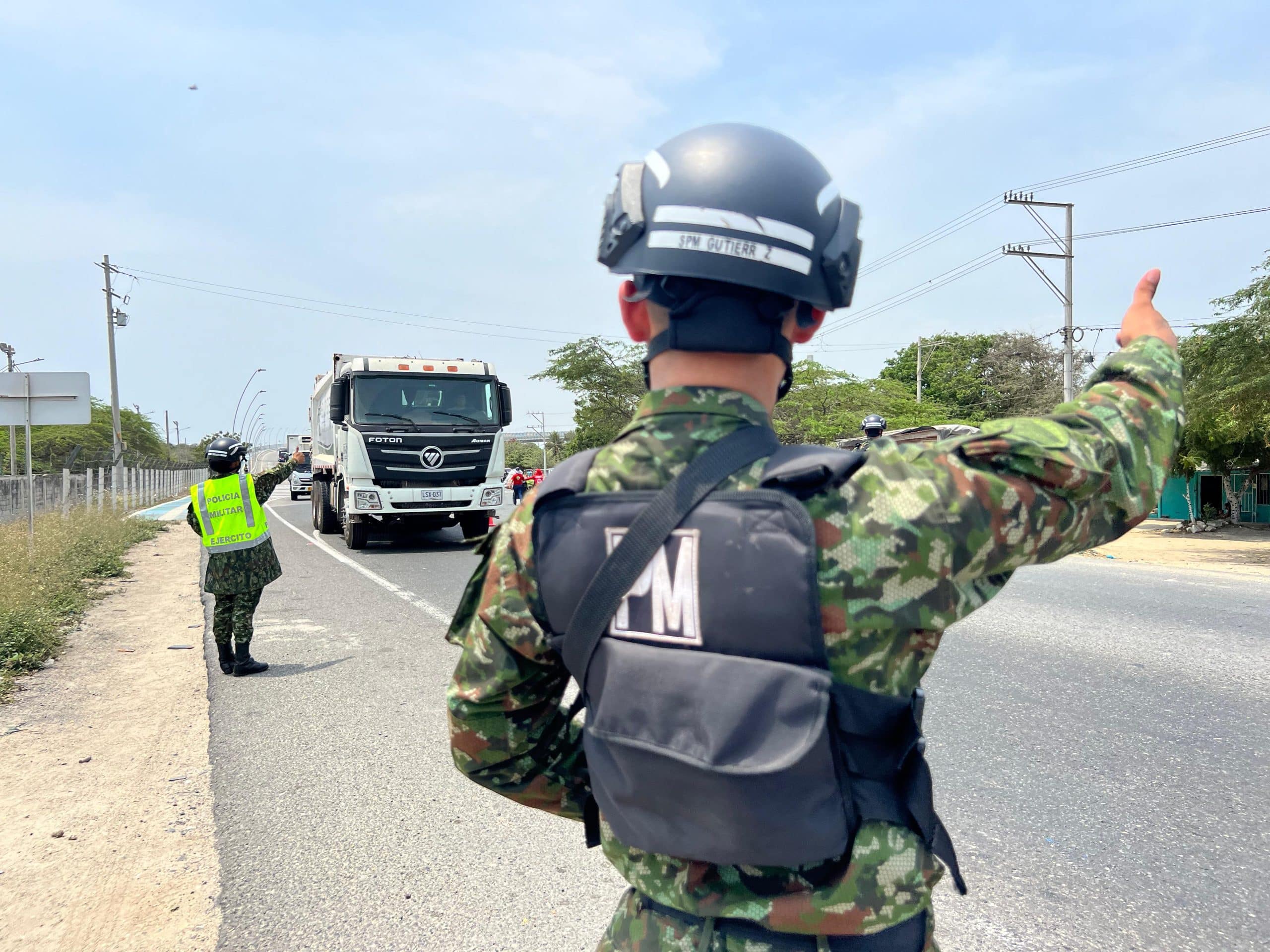 Mil 200 soldados se desplegarán por las vías del Huila
