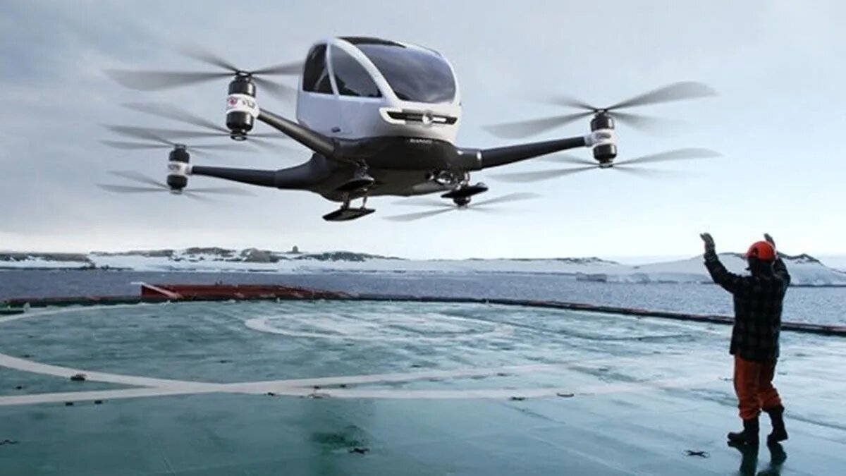 [VIDEO] Taxi volador EH216-S ya está a la venta