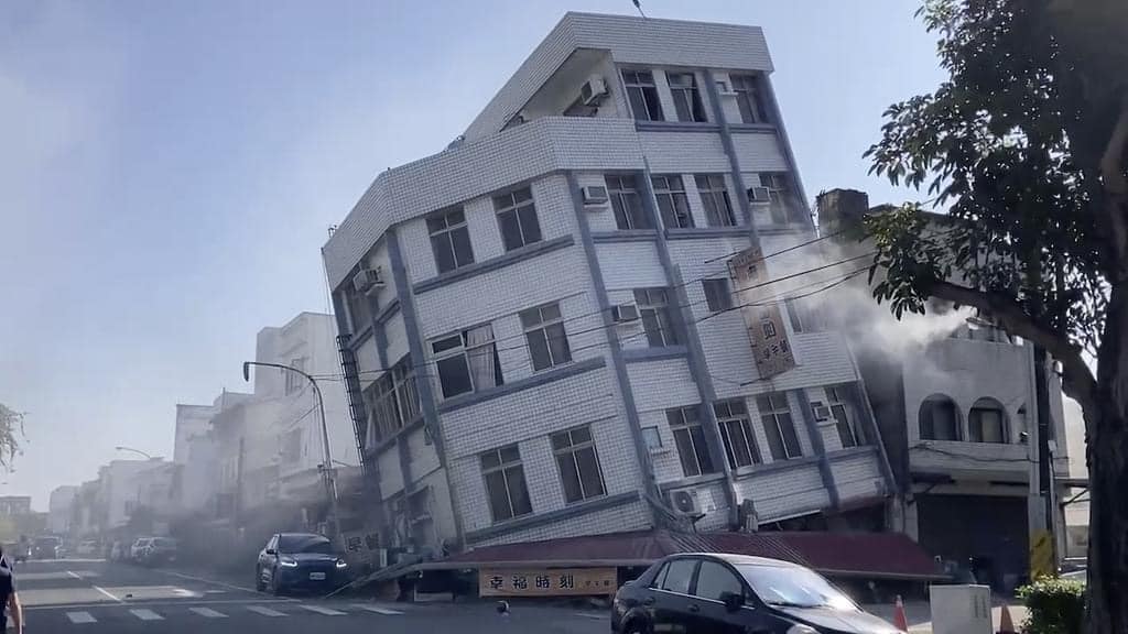 Terremoto en Taiwán