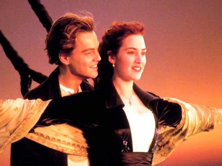 Detrás de cámaras de escena icónica del Titanic