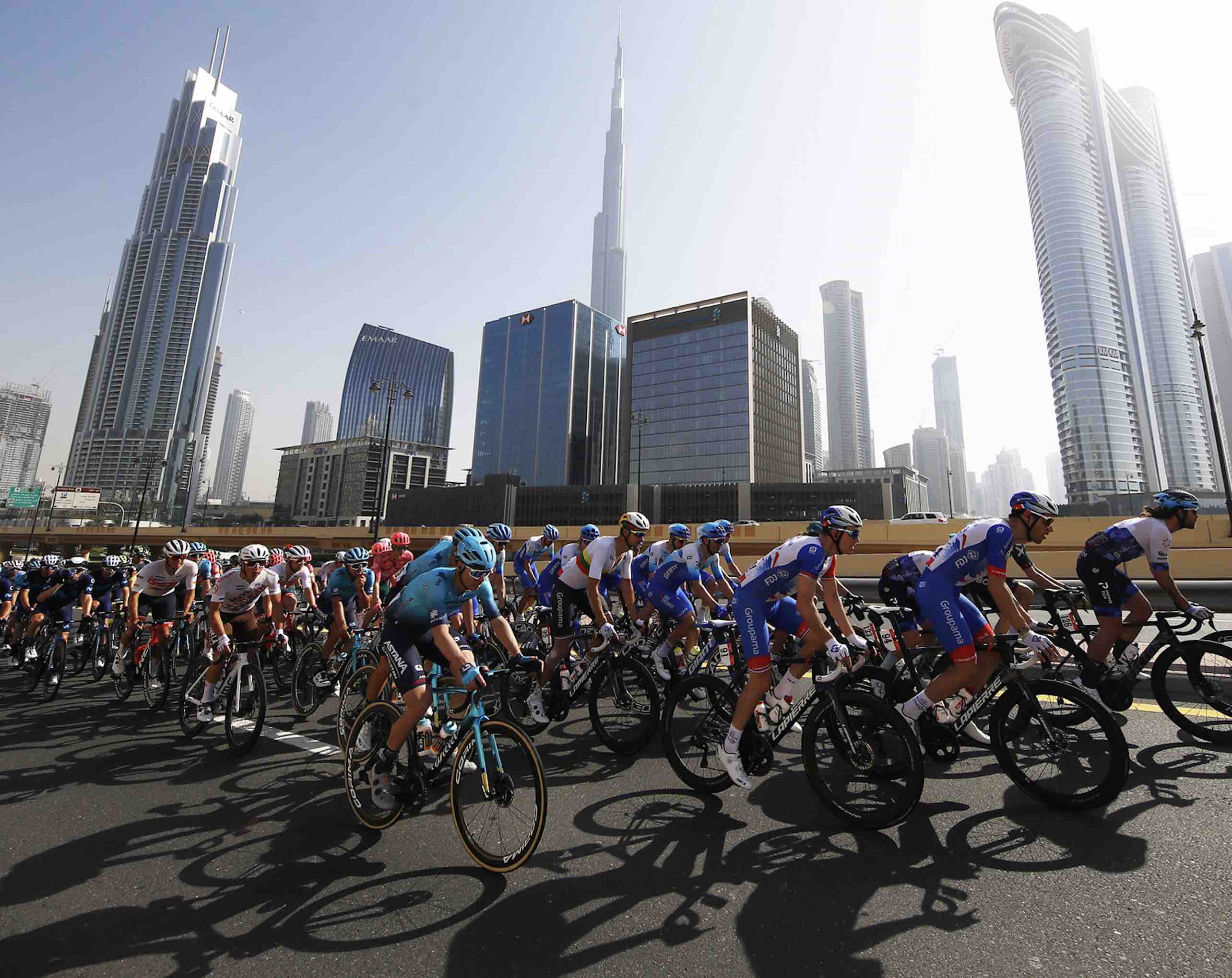 El Tour UAE 2023 en su primera jornada