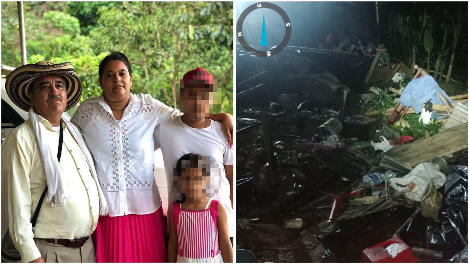 Tragedia por deslizamiento en Suaza