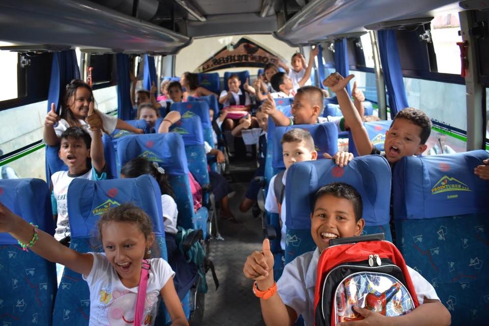 Garantizado el servicio de transporte escolar.
