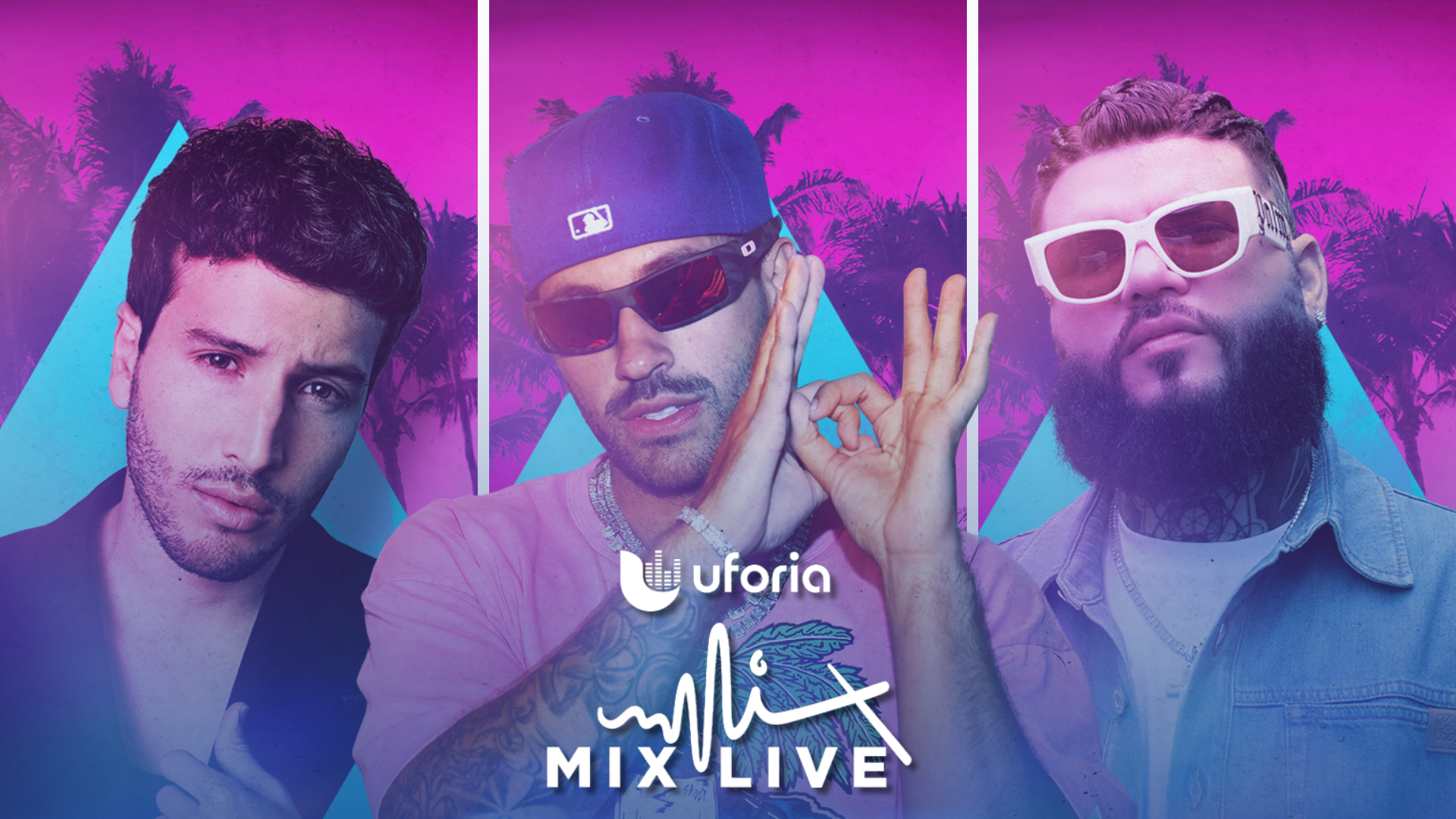 Artistas del Uforia Mix Live 2023