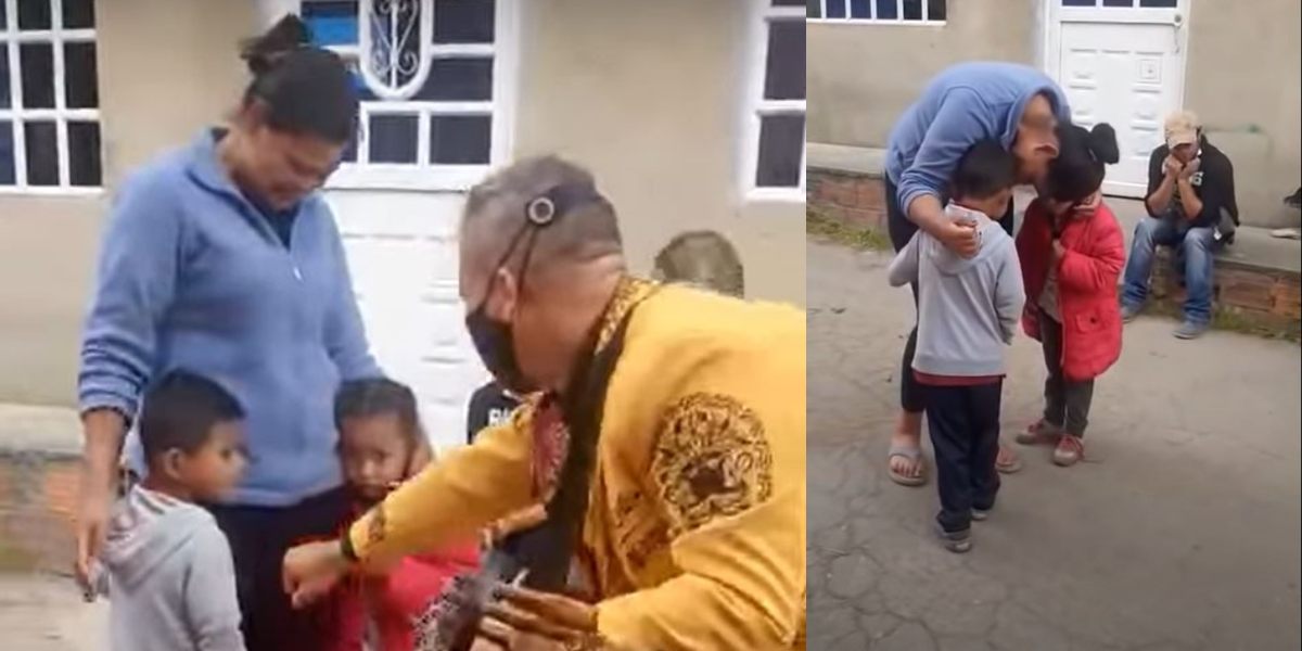 Video de niño en Bogotá que pagó 1.000 pesos para que le dieran serenata a su mamá