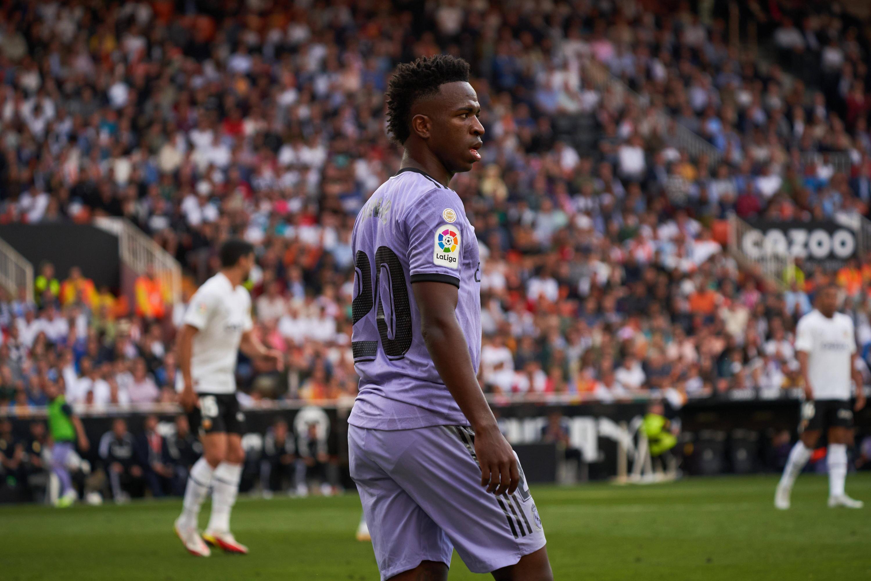 Vinicius denuncia racismo en la Liga de España