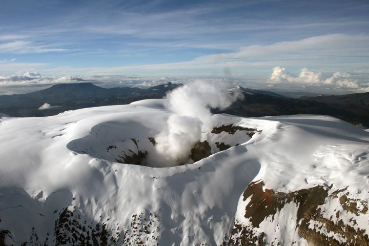 Volcán nevado del Ruiz: se registró sismo en Villamaría, caldas