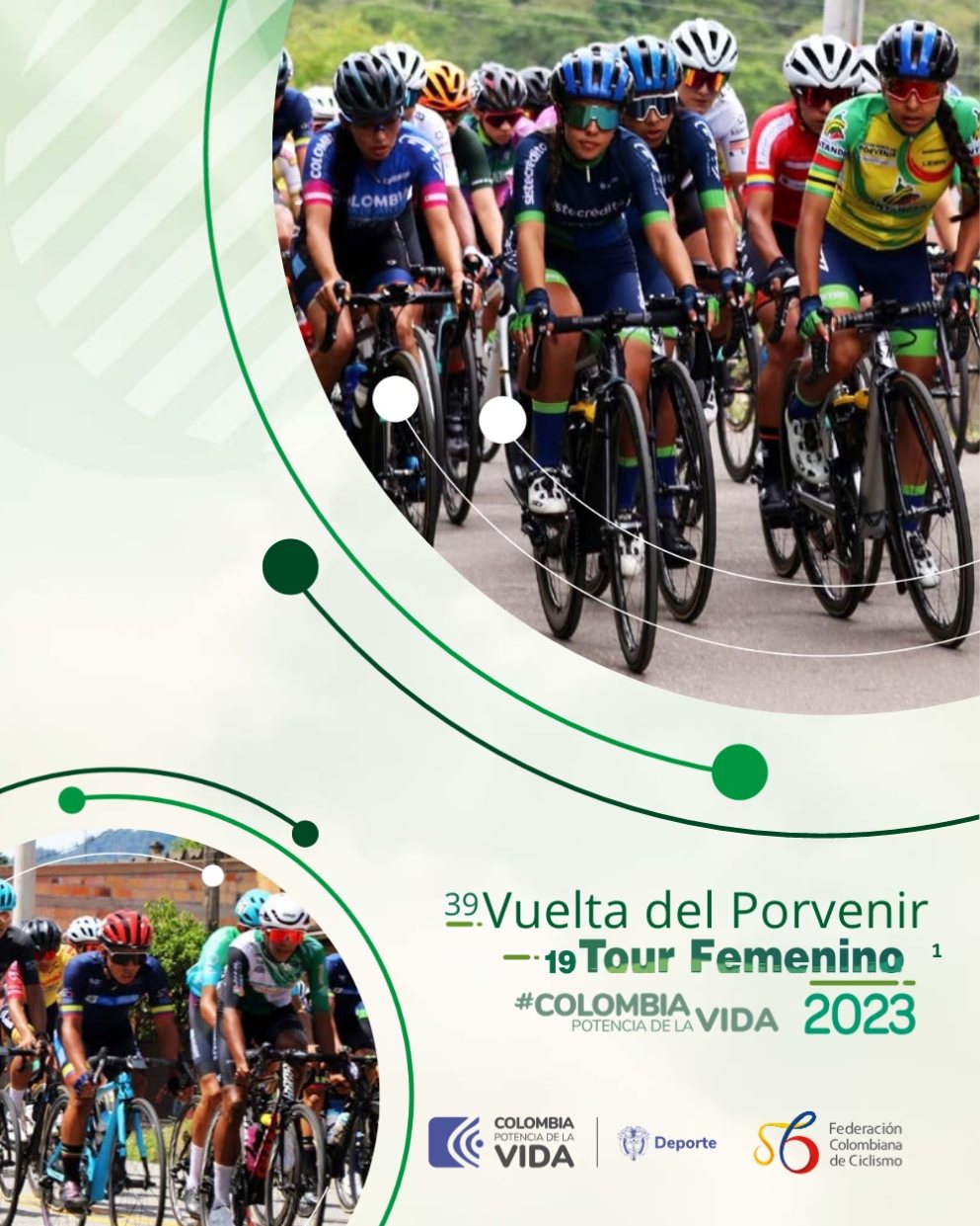 310 pedalistas competirán en el Tour Femenino y la Vuelta del Porvenir