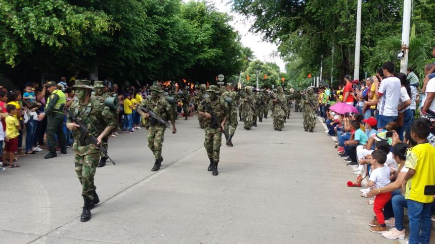 desfile del 20 julio en la capital caqueteña.