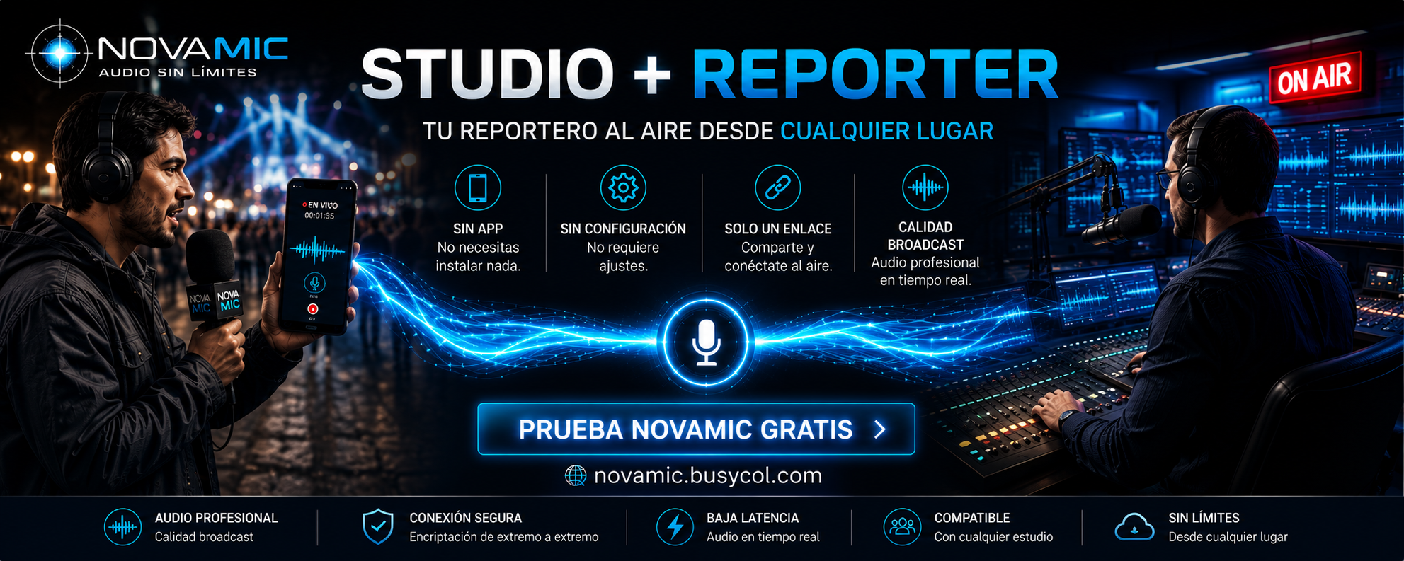 Novamic Studio + Reporter